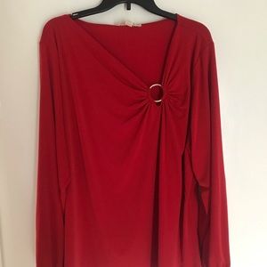 Michael Kors Red Shirt size 3X NWT